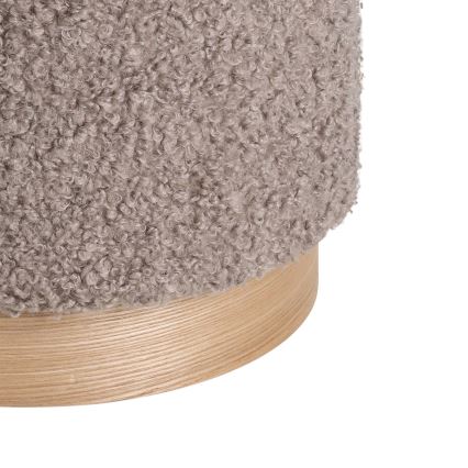 Eglo - KÉSZLET 2x Taburet átm. 31,5/38,5 cm barna