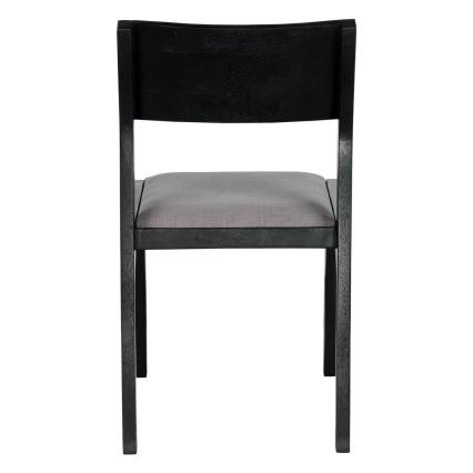 Eglo - Étkezőszék 84x55 cm fekete/szürke