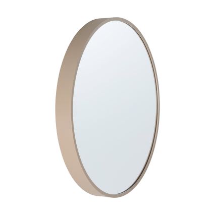 Eglo 425058 - Fali tükör BANI, átmérő 40 cm, bézs