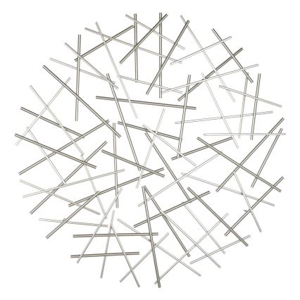 Eglo - Fali dekoráció átm. 81 cm matt króm