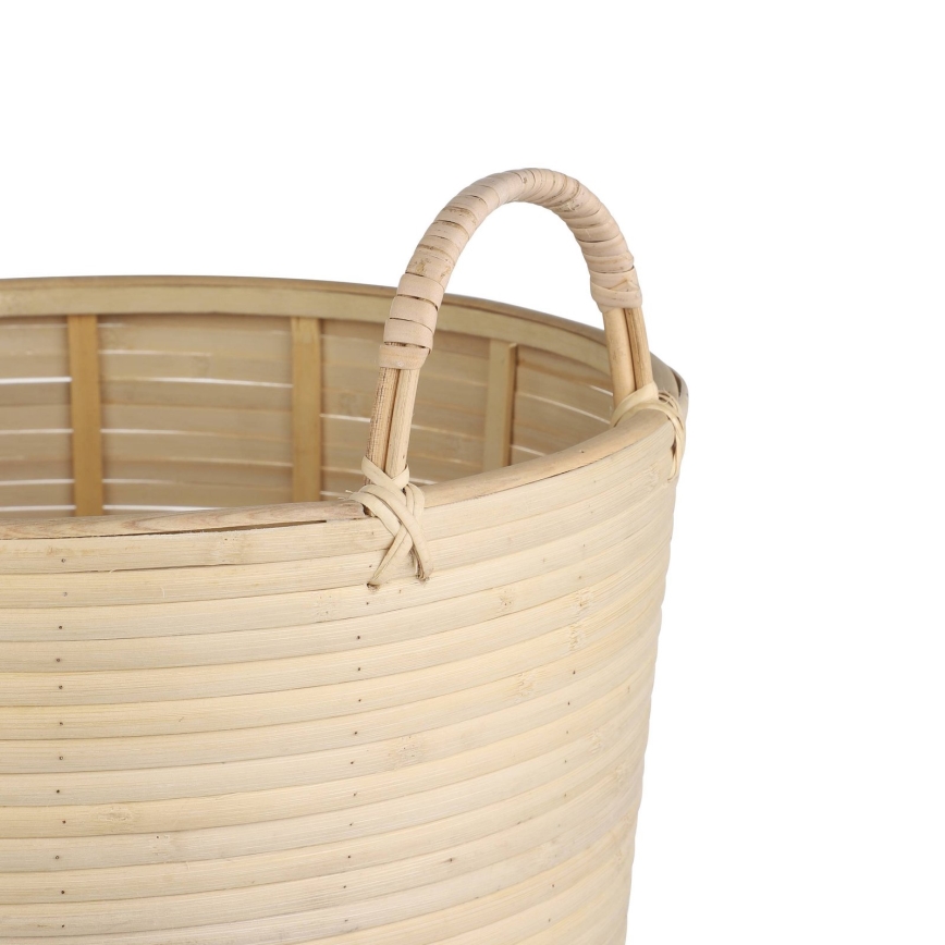 Eglo - Dekoratív kosár 41x36 cm rattan