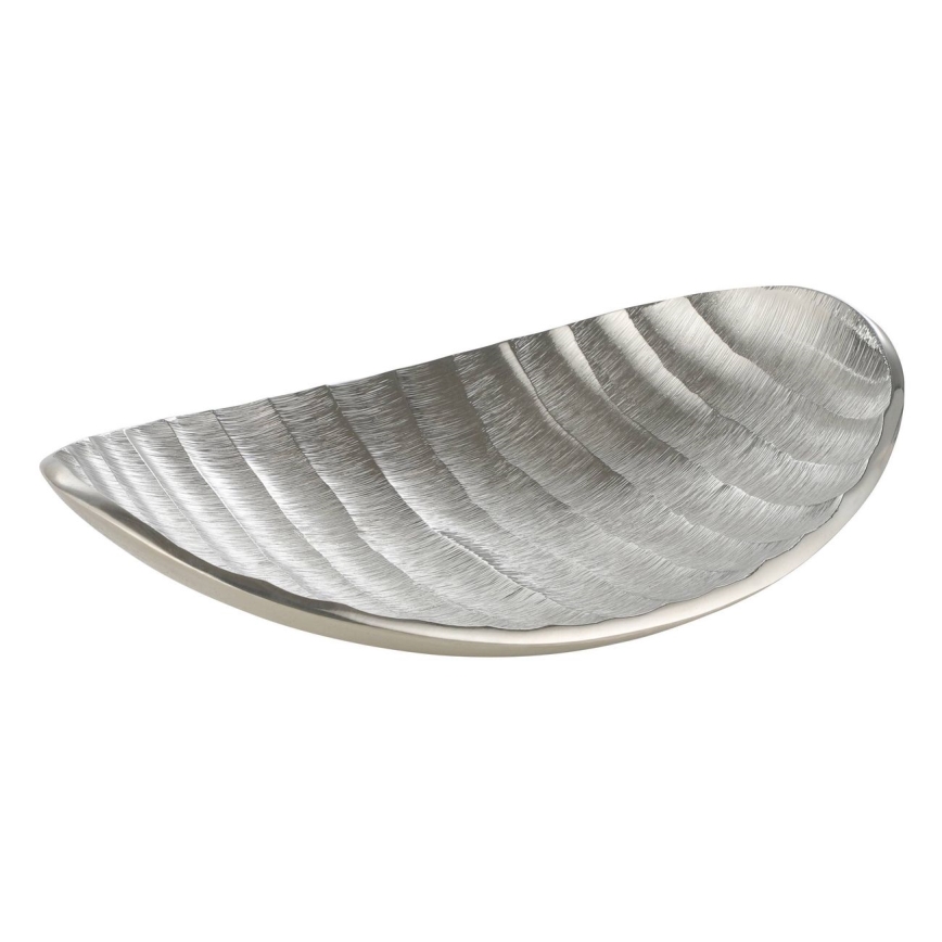 Eglo - Dekoratív tálca 18,5x26 cm ezüst