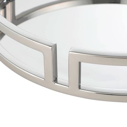 Eglo - Dekoratív tálca átm. 38 cm fényezett króm