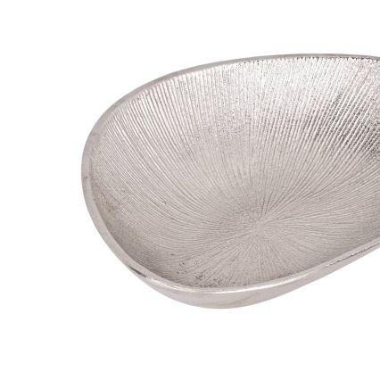 Eglo - Dekoratív tálca 17,5x24,5 cm ezüst