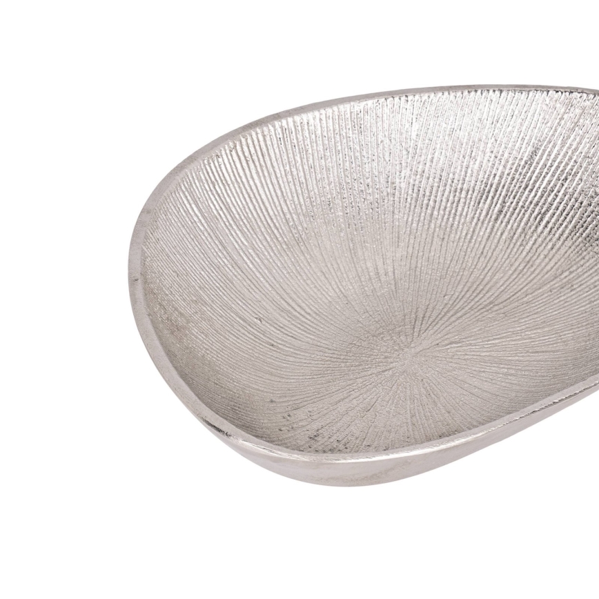 Eglo - Dekoratív tálca 17,5x24,5 cm ezüst