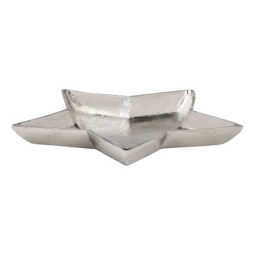Eglo 427425 - Dekoratív tálca AMBOLOSY 30x32 cm ezüstszínű