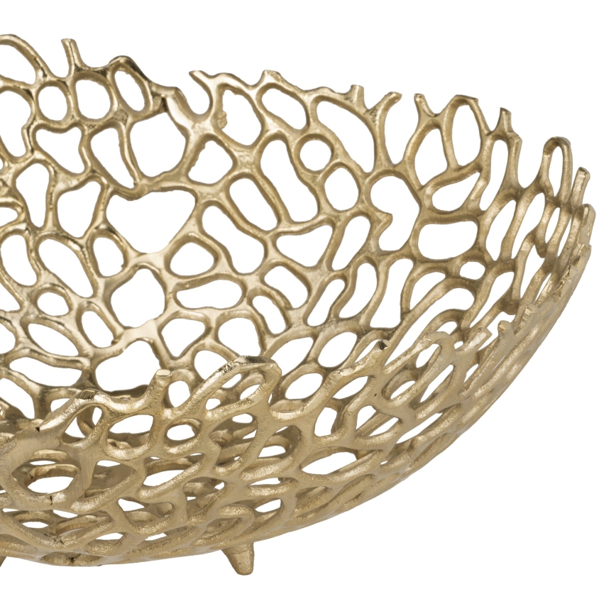 Eglo 427496 - KIMITSU dekoratív tál, átm. 40 cm, arany