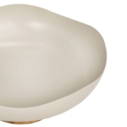 Eglo - Dekoratív tálca átm. 25 cm bézs