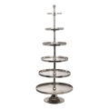 Eglo 427652 - BABIRIK tálalóállvány, 206x79 cm, ezüstszínű