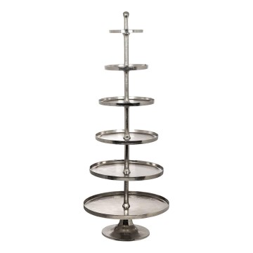 Eglo 427652 - BABIRIK tálalóállvány, 206x79 cm, ezüstszínű