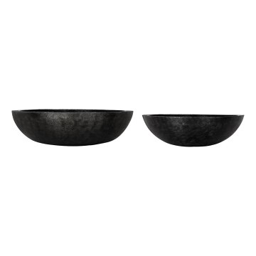 Eglo 428061 - OKAYAMA dekoratív tál szett, 2 db, átmérő 84 cm, fekete