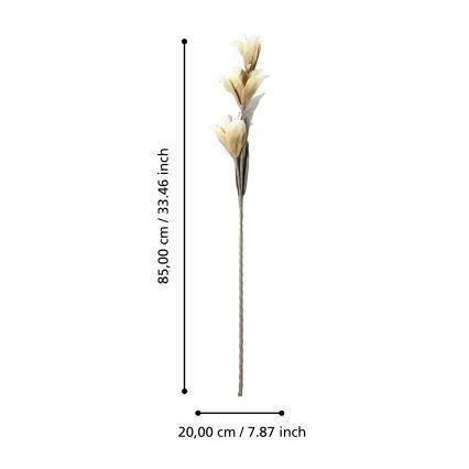 Eglo - Művirág 85 cm sárga