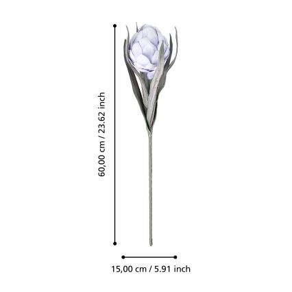 Eglo - Művirág 60 cm lila
