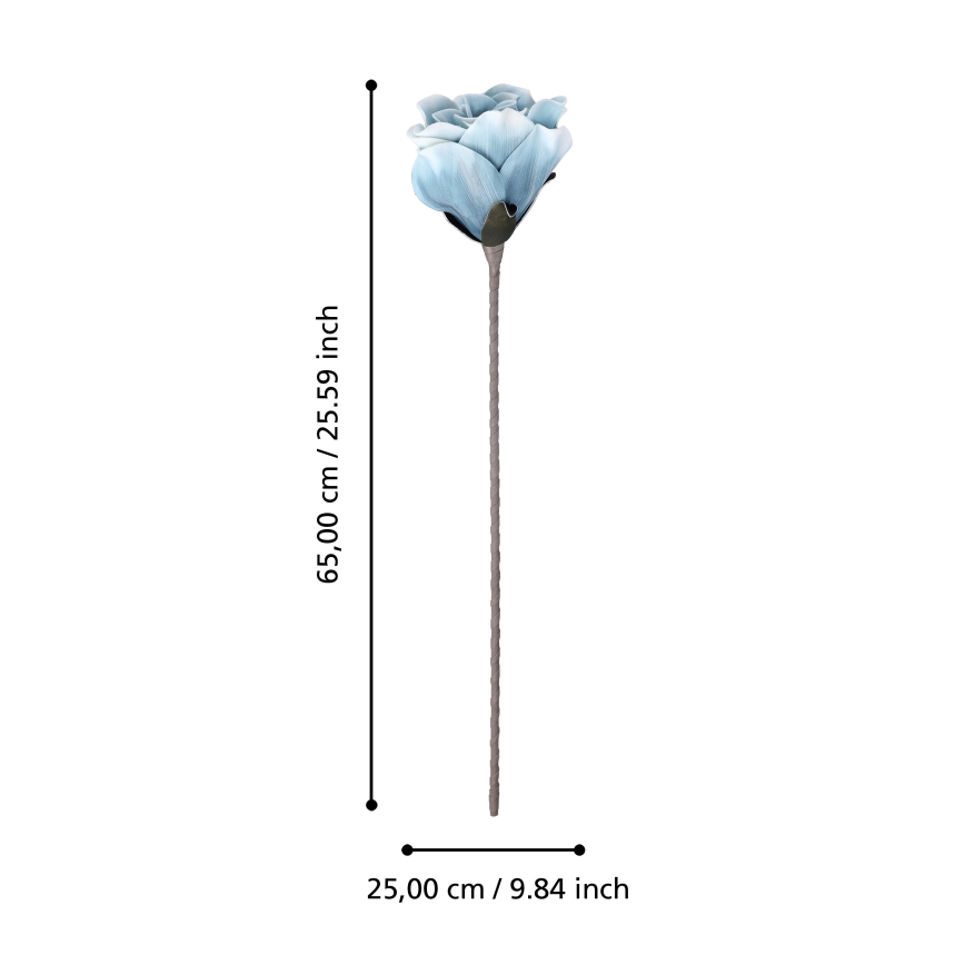 Eglo - Művirág 65 cm kék