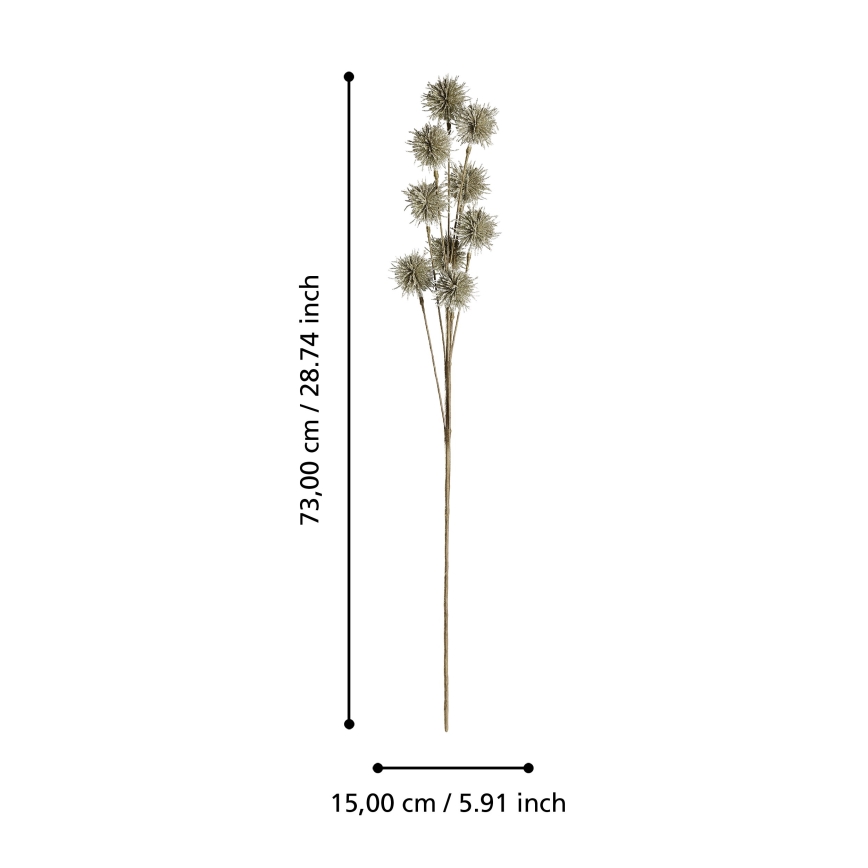 Eglo - Művirág 73 cm arany