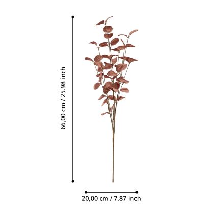 Eglo - Művirág 66 cm piros