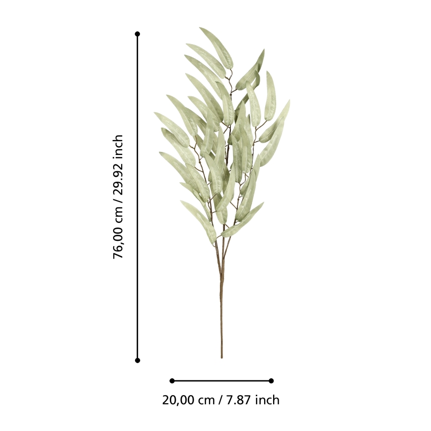 Eglo - Művirág 76 cm zöld