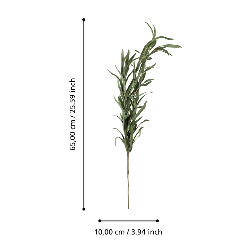Eglo - Művirág 90 cm zöld