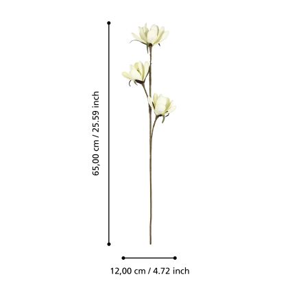 Eglo - Művirág 65 cm sárga
