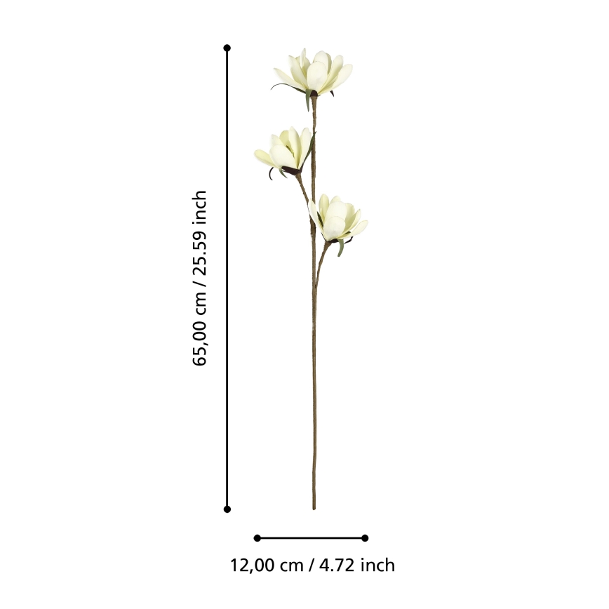 Eglo - Művirág 65 cm sárga