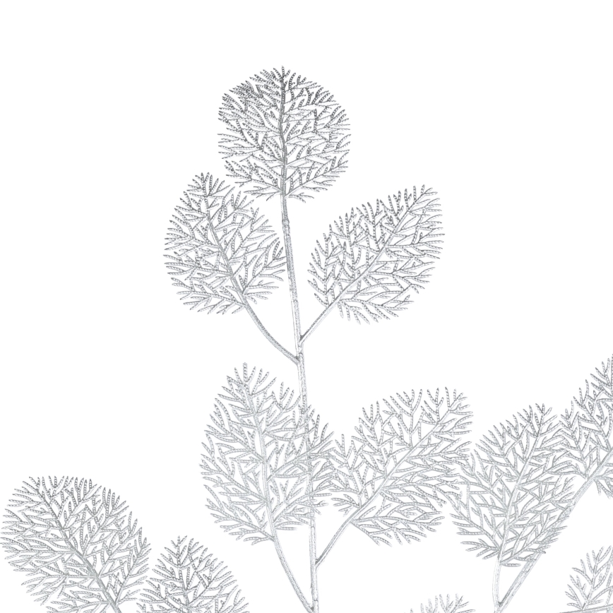 Eglo - Művirág 87,5 cm ezüst