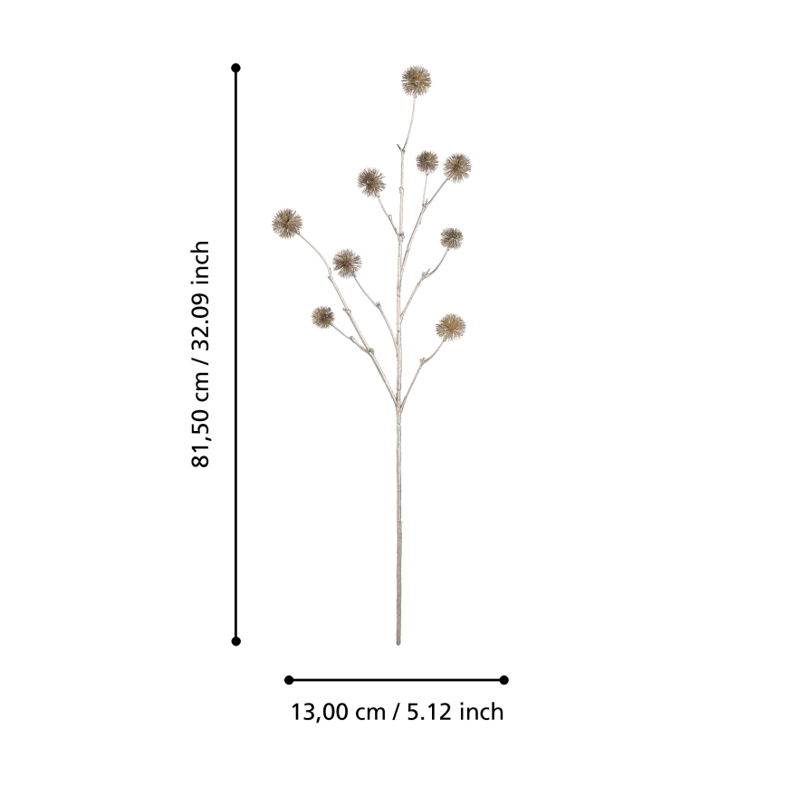 Eglo - Művirág 81,5 cm arany