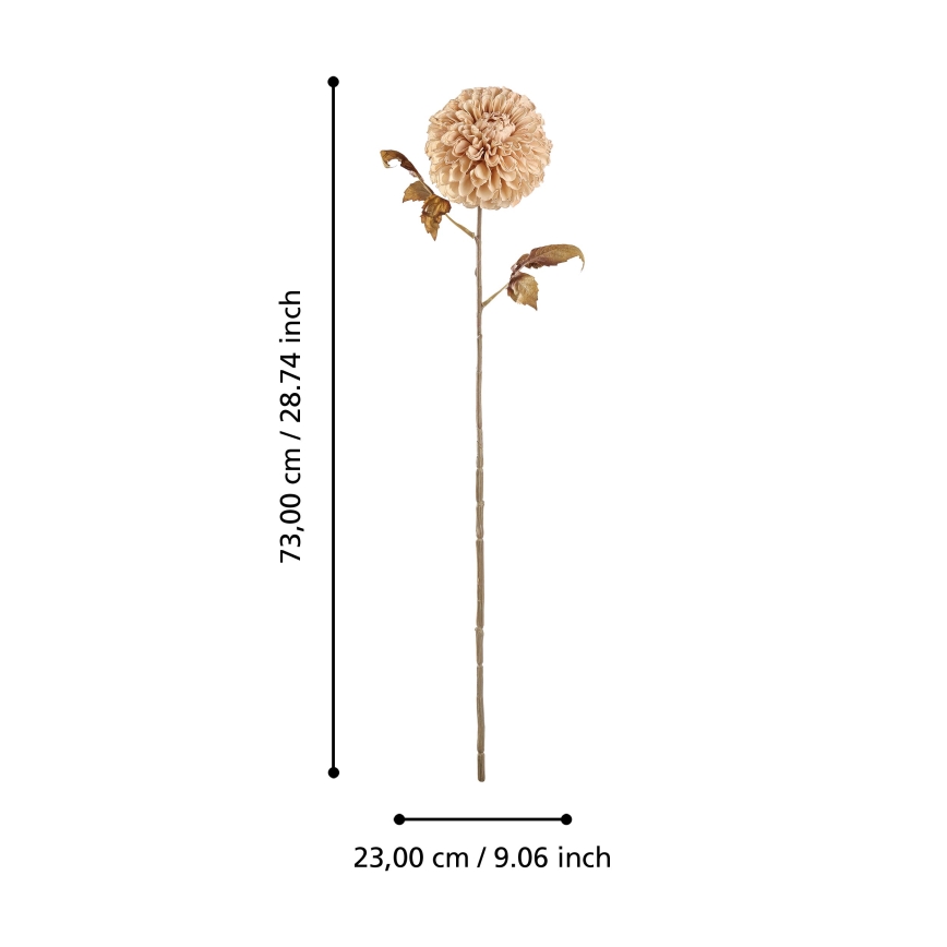 Eglo - Művirág 73 cm bézs