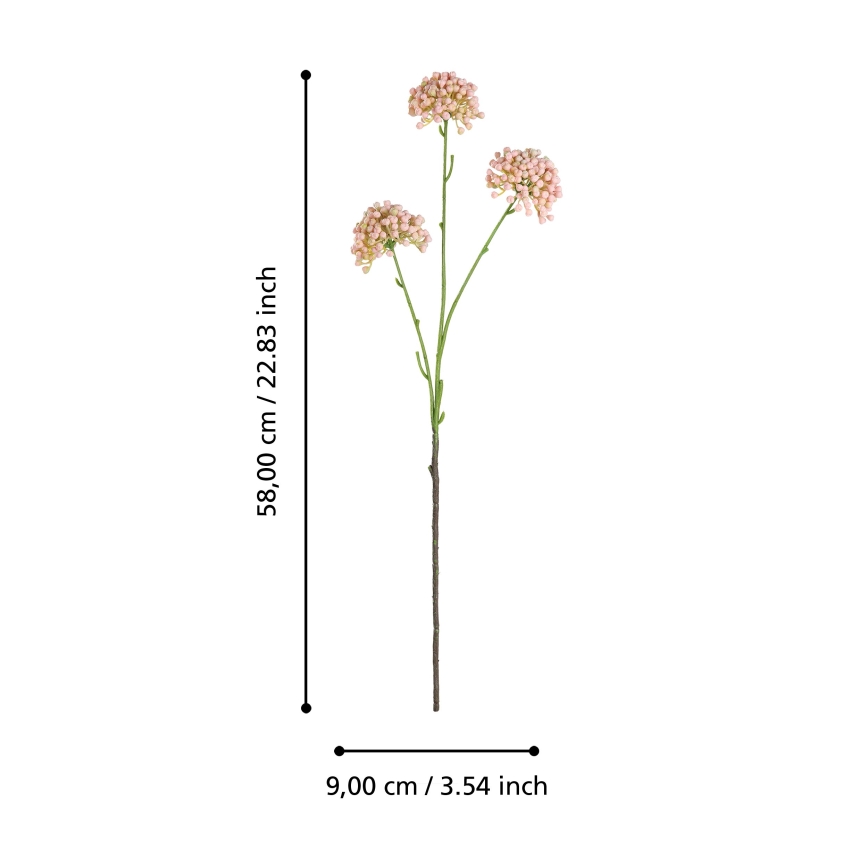 Eglo - Művirág 58 cm rózsaszín