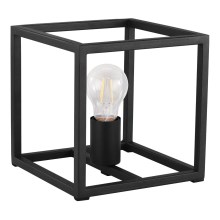 Eglo 43034 - Asztali lámpa ELDRICK 1xE27/40W/230V fekete