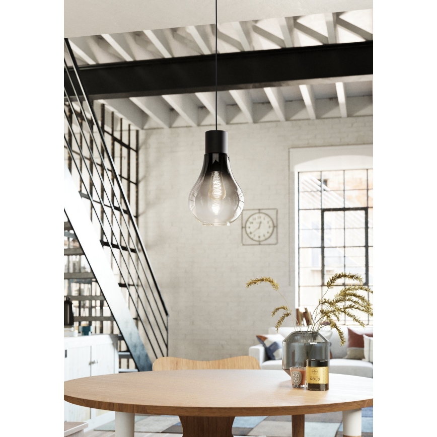 Eglo - Csillár zsinóron 1xE27/40W/230V