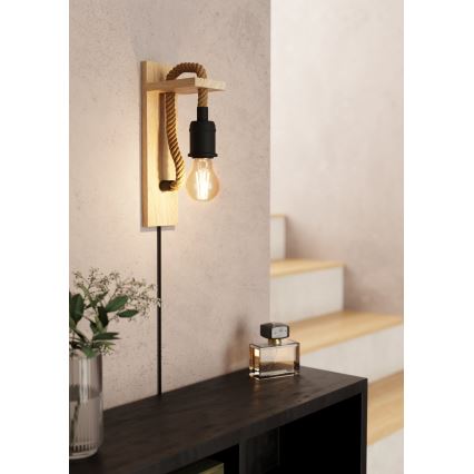 Eglo - Fali lámpa 1xE27/28W/230V