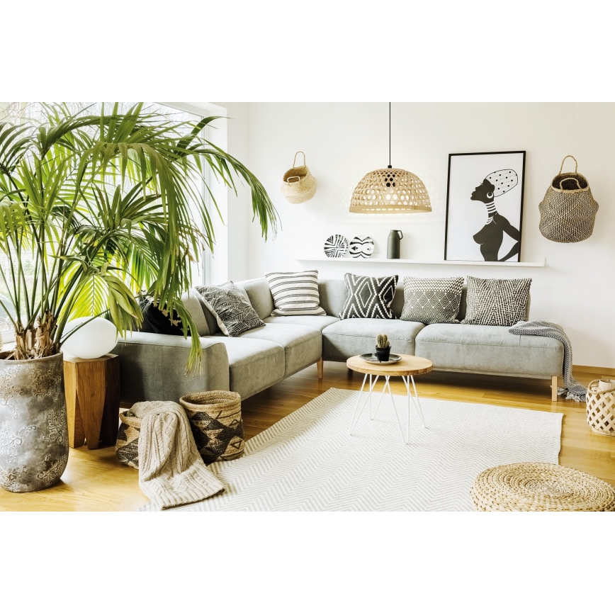 Eglo - Csillár zsinóron 1xE27/40W/230V átm.370mm