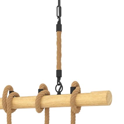 Eglo 43318 - Láncos csillár YOUNGSTOWN 4xE27/40W/230V