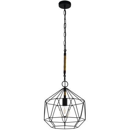 Eglo - Csillár zsinóron 1xE27/40W/230V