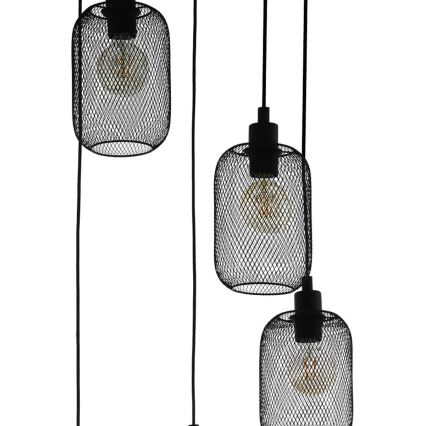 Eglo - Csillár zsinóron 5xE27/60W/230V