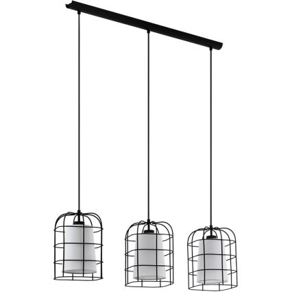 Eglo - Csillár zsinóron 3xE27/28W/230V