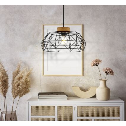 Eglo - Csillár zsinóron 1xE27/60W/230V