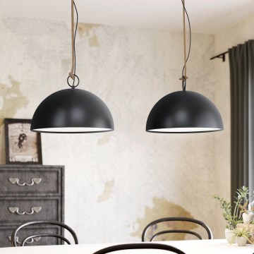 Eglo 43397 - HODSOLL kábeles csillár 2xE27/40W/230V