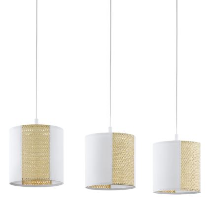 Eglo - Csillár zsinóron 3xE27/40W/230V