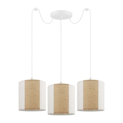 Eglo - Csillár zsinóron 3xE27/40W/230V pók