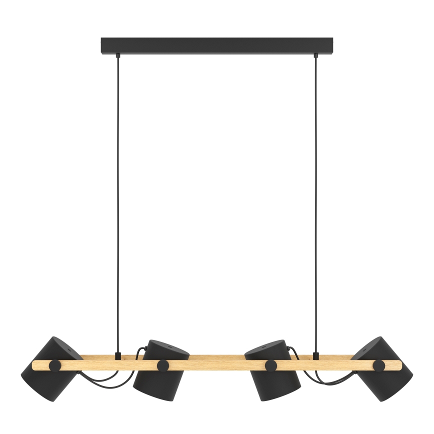 Eglo - Csillár zsinóron 4xE27/28W/230V