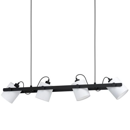 Eglo - Csillár zsinóron 4xE27/28W/230V