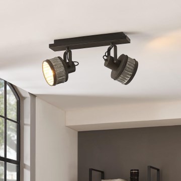 Eglo 43445 - TURROCK spotlámpa 2xE27/28W/230V