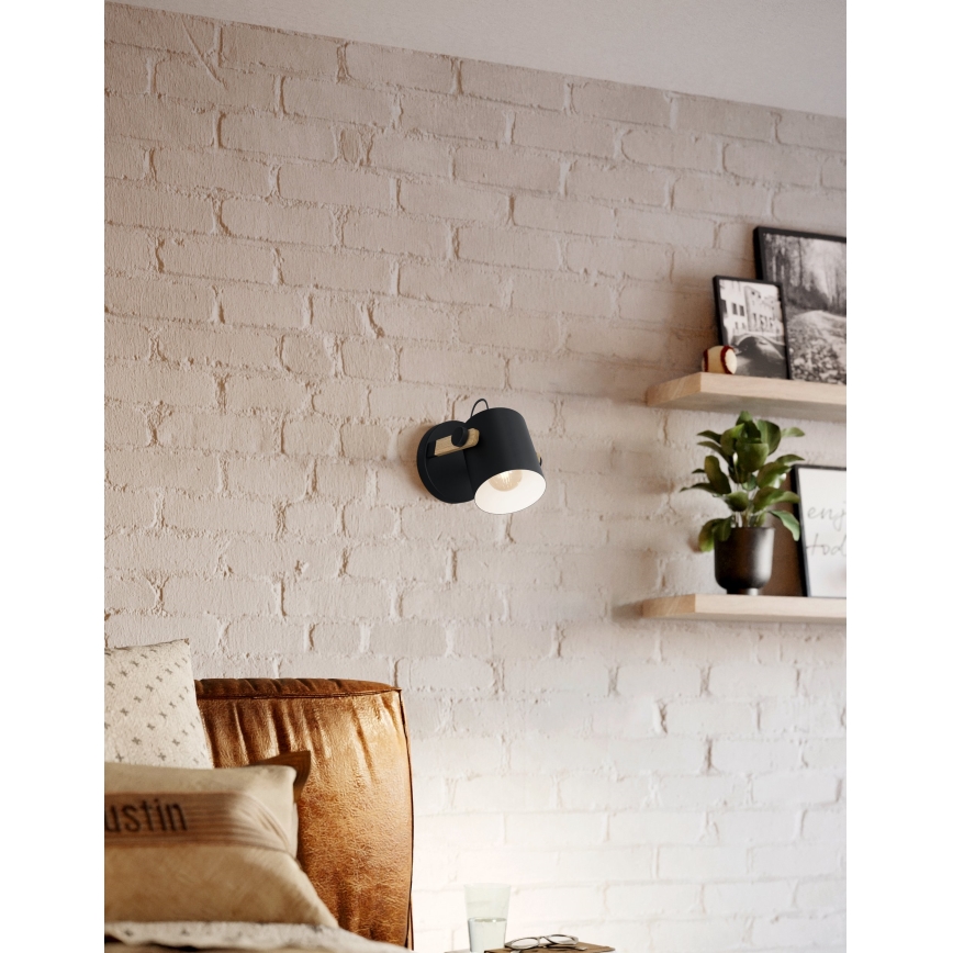 Eglo - Fali lámpatest 1xE27/28W/230V