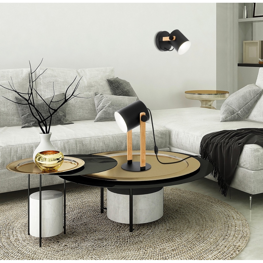 Eglo - Asztali lámpa 1xE27/28W/230V