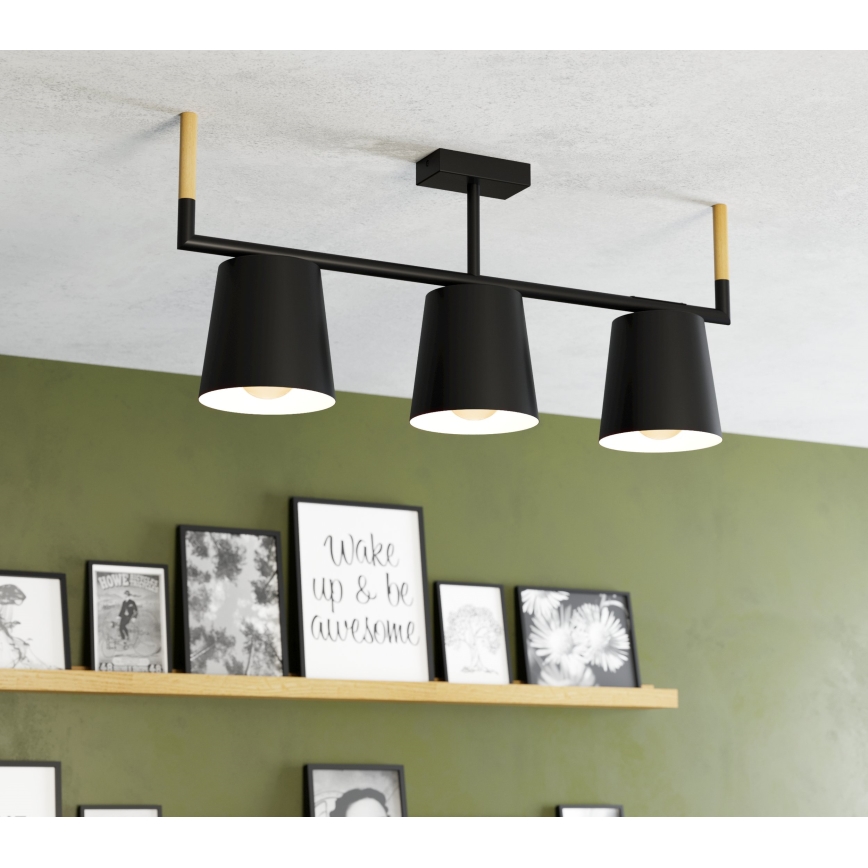 Eglo - Csillár rúdon 3xE27/40W/230V