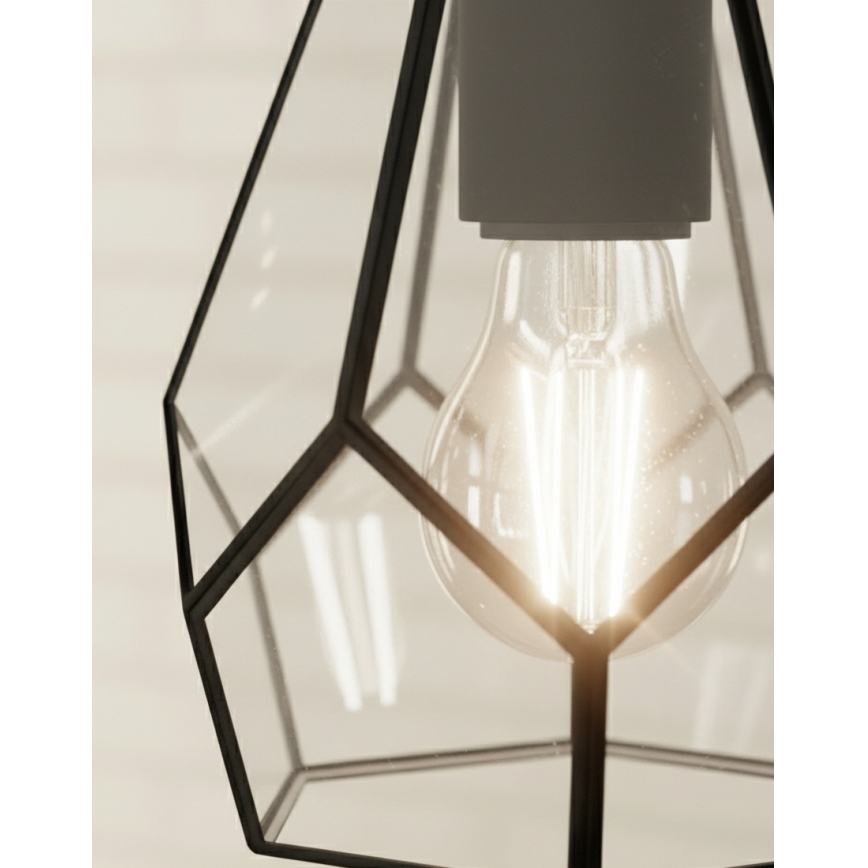 Eglo - LED csillár zsinóron 3xE27/40W/230V