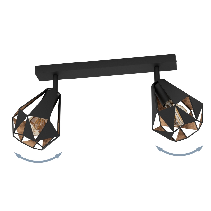 Eglo - Spotlámpa 2xE27/40W/230V