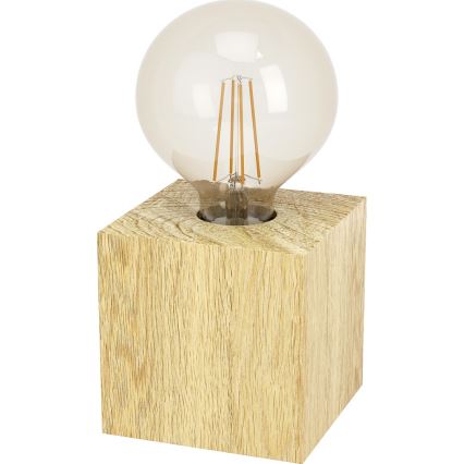 Eglo - Asztali lámpa 1xE27/40W/230V bézs