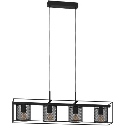 Eglo - Csillár zsinóron 4xE27/40W/230V